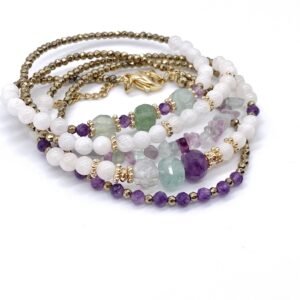 Bracelet 5 tours SAMANTHA Lâcher-prise, gestion du stress