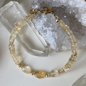 Bracelet HELIA Citrine - Joie, réussite, abondance, confiance